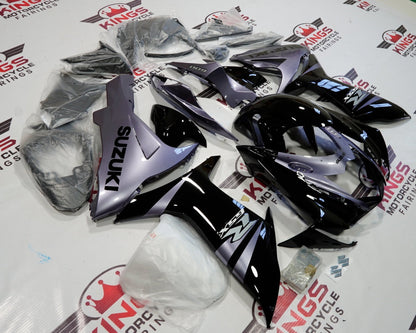 Suzuki GSX-R750 Fairing Kit (2011-2023) Black, Gray at KingsMotorcycleFairings.com