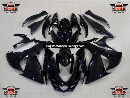 Suzuki GSX-R1000 Fairings (2009-2016) All Black at KingsMotorcycleFairings.com