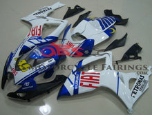 Suzuki GSX-R600 Fairings (2006-2007) White, Blue FIAT from KingsMotorcycleFairings.com