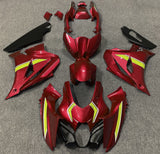 Suzuki GSX-R 1000 (2017-2025) Red, Yellow, White Fairings at KingsMotorcycleFairings.com