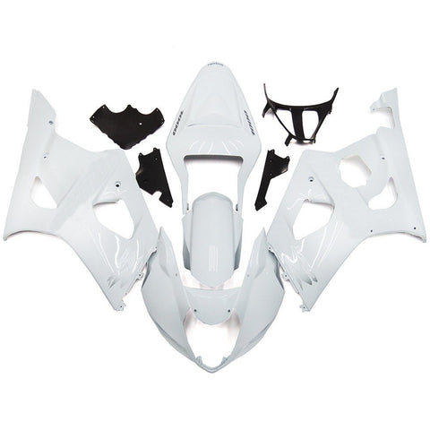 Suzuki GSX-R 1000 Fairings (2003-2004) White at KingsMotorcycleFairings.com