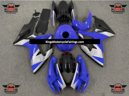 Suzuki GSX-R 600 Fairing Pieces (2006-2007) Blue, Silver, Black at KingsMotorcycleFairings.com