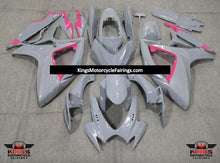 Suzuki GSX-R 600 Fairings (2006-2007) Nardo Gray, Pink at KingsMotorcycleFairings.com
