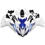 Suzuki GSX-R 600 Fairings (2008-2010) White, Blue, Black, Silver at KingsMotorcycleFairings.com