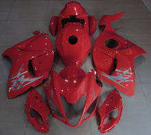 Suzuki GSX1300R Hayabusa Fairing kit (2008-2020) Red, Chrome at KingsMotorcycleFairings.com