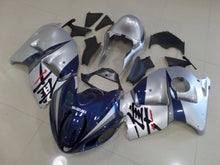 Suzuki GSX1300R Hayabusa Fairings (1999-2007) Dark Blue, Silver at KingsMotorcycleFairings.com