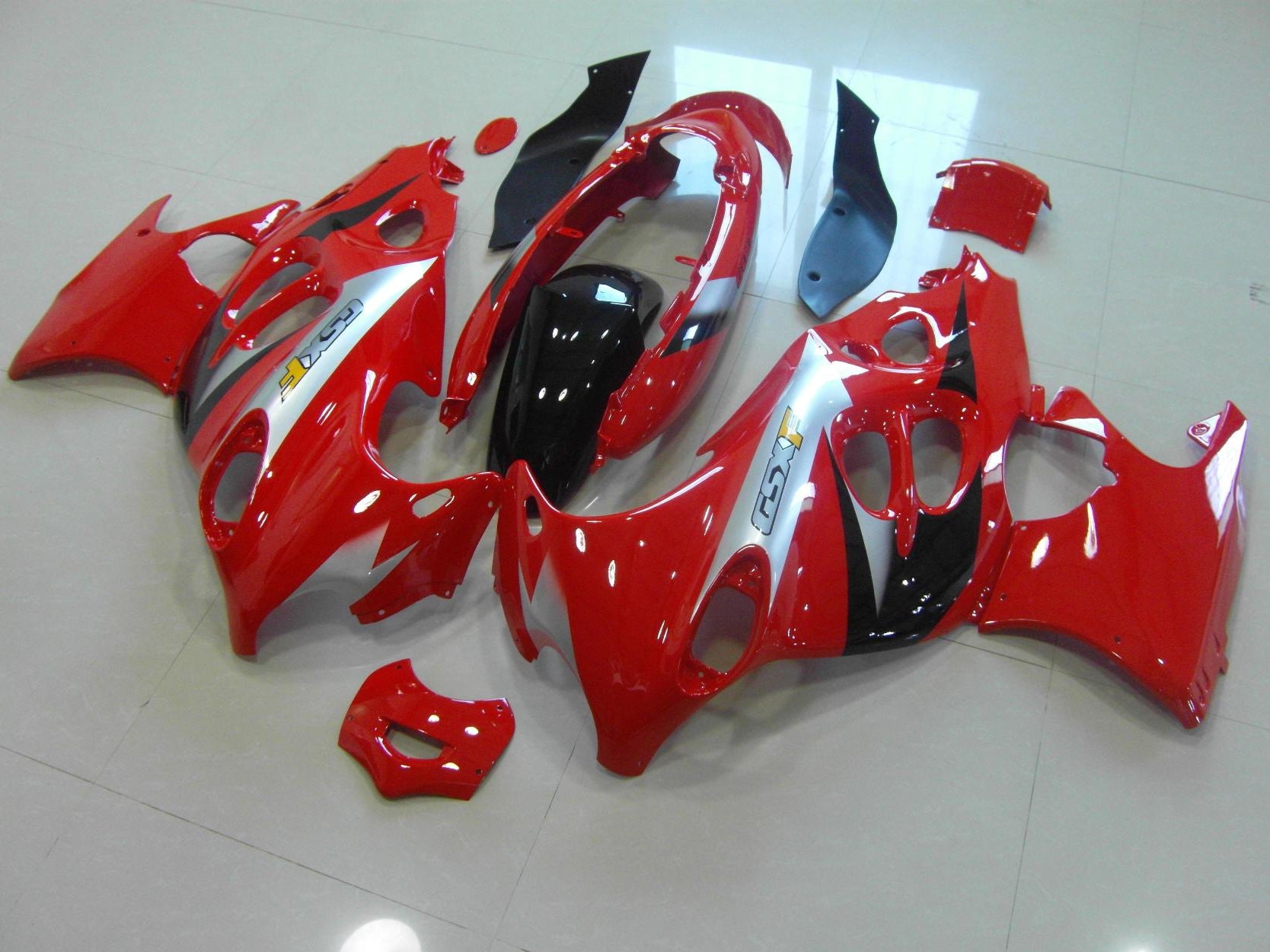 Suzuki GSX600F Katana Fairings (1998-2006) Red, Black, Silver from KingsMotorcycleFairings.com