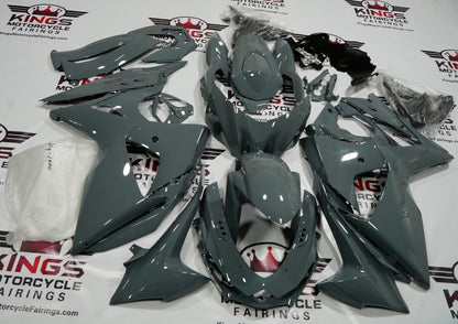 Suzuki GSXR1000 (2009-2016) Dark Nardo Gray Fairings at KingsMotorcycleFairings.com