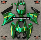 Suzuki GSXR1000 (2017-2025) Green, Yellow, White Fairings at KingsMotorcycleFairings.com