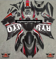 Suzuki GSXR1000 (2017-2025) Matte Black, Red, White Fairings at KingsMotorcycleFairings.com