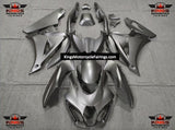 Suzuki GSXR1000 (2017-2025) Matte Gunmetal Silver Fairings at KingsMotorcycleFairings.com