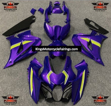 Suzuki GSXR1000 (2017-2025) Purple, Yellow & White Fairings at KingsMotorcycleFairings.com