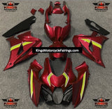 Suzuki GSXR1000 (2017-2025) Red, Yellow, White Fairings at KingsMotorcycleFairings.com