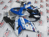 Suzuki GSXR 1000 Fairings (2000-2002) Blue, White, Black & Dark Blue at KingsMotorcycleFairings.com