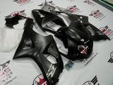 Suzuki GSXR 1000 Fairings (2000-2002) Matte Black, Silver at KingsMotorcycleFairings.com
