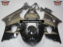 Suzuki GSXR1000 Fairings (2003-2004) Black, Taupe Brown at KingsMotorcycleFairings.com