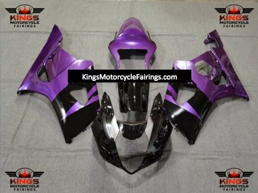 Suzuki GSXR1000 Fairings (2003-2004) Purple, Black at KingsMotorcycleFairings.com