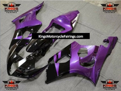 Suzuki GSXR1000 Fairings (2003-2004) Purple, Black from KingsMotorcycleFairings.com