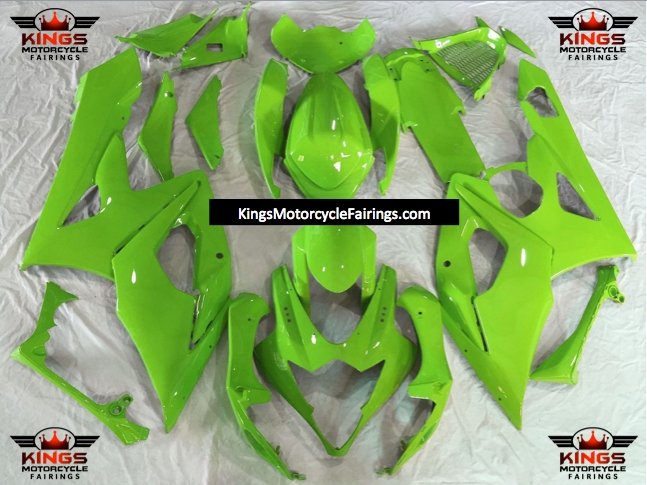 Suzuki GSXR1000 Fairings (2005-2006) Green at KingsMotorcycleFairings.com