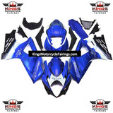 Suzuki GSXR1000 Fairings (2007-2008) Blue, White, Black Alstare Corona at KingsMotorcycleFairings.com