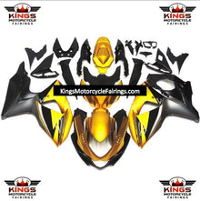 Suzuki GSXR1000 Fairings (2009-2016) Gold, Black, Gray at KingsMotorcycleFairings.com