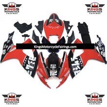 Suzuki GSXR600 Fairings (2006-2007) Red, Black, White Iridium at KingsMotorcycleFairings.com