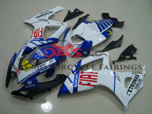 Suzuki GSXR600 Fairings (2006-2007) White, Blue FIAT at KingsMotorcycleFairings.com
