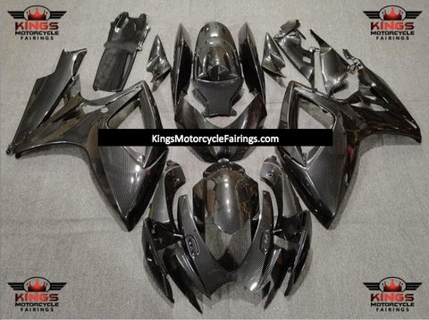 Suzuki GSXR750 (2006-2007) Faux Carbon Fiber Fairings at KingsMotorcycleFairings.com