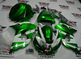 Suzuki GSXR 1000 Fairings (2000-2002) Green, White at KingsMotorcycleFairings.com