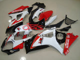 Suzuki GSXR 1000 Fairings (2007-2008) White, Red, Black at KingsMotorcycleFairings.com