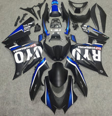 Suzuki GSXR 1000 Fairings (2017-2025) Matte Black, Blue, White at KingsMotorcycleFairings.com