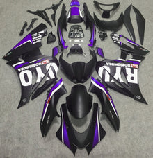 Suzuki GSXR 1000 Fairings (2017-2025) Matte Black, Purple, White at KingsMotorcycleFairings.com