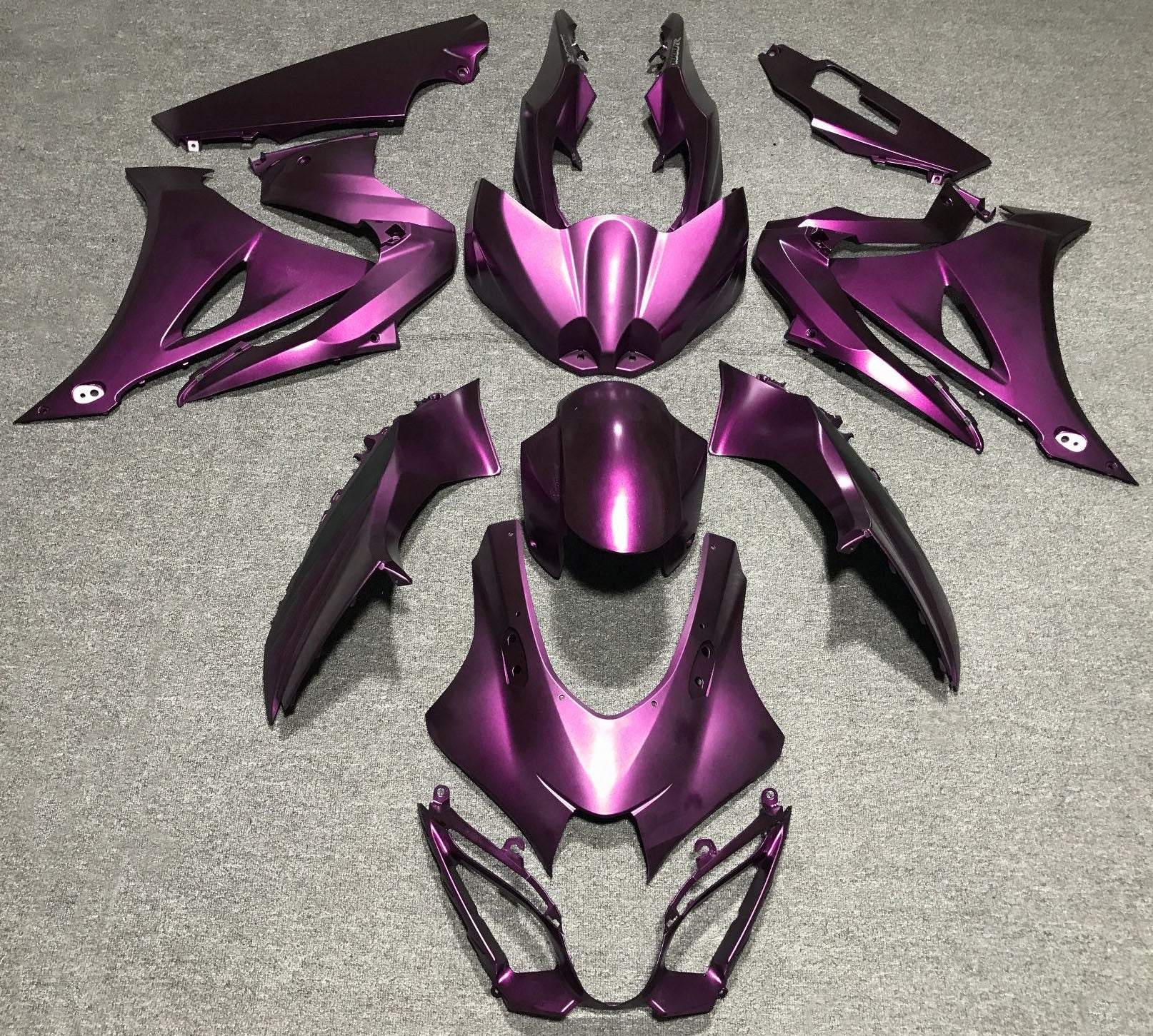 Suzuki GSXR 1000 Fairings (2017-2025) Matte Pink at KingsMotorcycleFairings.com