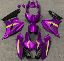 Suzuki GSXR 1000 Fairings (2017-2025) Purple Magenta, Yellow, White at KingsMotorcycleFairings.com