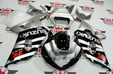 Suzuki GSXR 600 Fairings (2000-2003) Silver, Black at KingsMotorcycleFairings.com