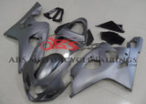 Suzuki GSXR 600 Fairings (2004-2005) Matte Silver at KingsMotorcycleFairings.com