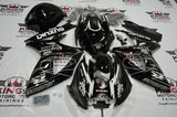 Suzuki GSXR 600 Fairings (2006-2007) Black & White Corona at KingsMotorcycleFairings.com