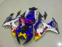 Suzuki GSXR 600 Fairings (2006-2007) Blue, White RedBull at KingsMotorcycleFairings.com