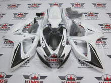 Suzuki GSXR 600 Fairings (2006-2007) Matte White, Matte Silver at KingsMotorcycleFairings.com