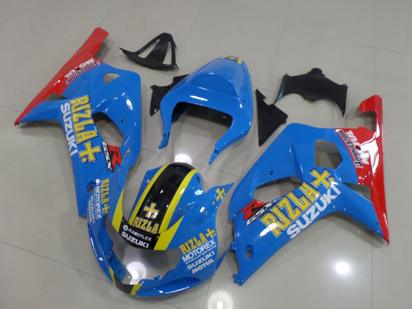 Suzuki GSXR 750 Fairings (2000-2003) Light Blue, Red Rizla at KingsMotorcycleFairings.com