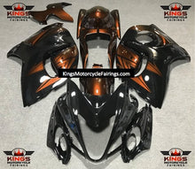 Suzuki Hayabusa (2008-2020) Black, Dark Orange Fairings at KingsMotorcycleFairings.com