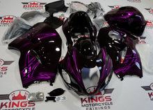 Suzuki Hayabusa Fairings (1999-2007) Black, Pink at KingsMotorcycleFairings.com