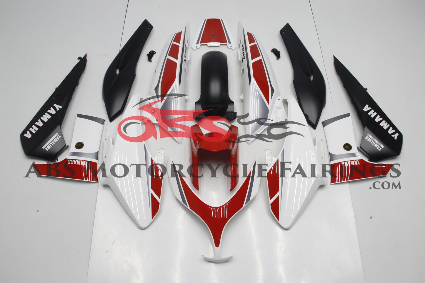 Yamaha T-MAX500 (2008-2011) Red, White, Black