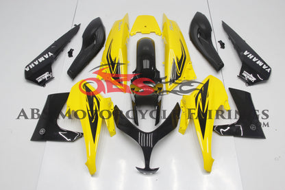 Yamaha T-MAX500 Fairings (2008-2011) Yellow, Black at KingsMotorcycleFairings.com