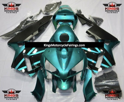 Honda CBR600RR (2005-2006) Teal Blue & Black Fairings