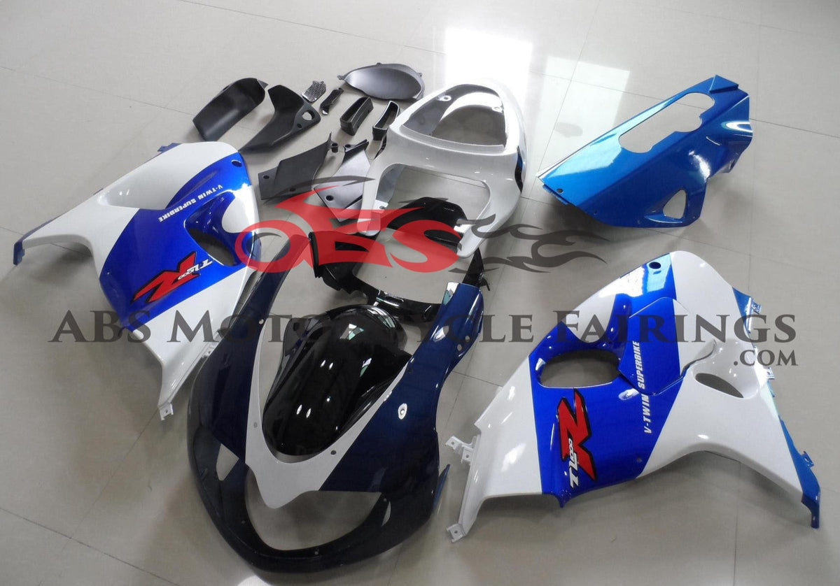 Suzuki TL1000R Fairings (1998-2003) Blue, White, Dark Blue