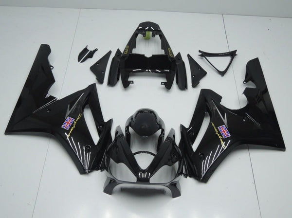 Triumph Daytona 675 (2006-2008) Black Union Jack Fairings