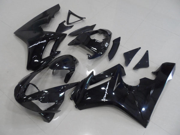 Black and White Fairing Kit for a 2006, 2007 & 2008 Triumph Daytona 675 motorcycle