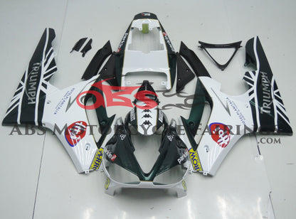 Triumph Daytona 675 (2009-2012) Green, White, Red & Yellow Fairings