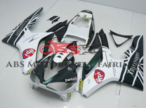 Triumph Daytona 675 (2006-2008) Dark Green & White Fairings